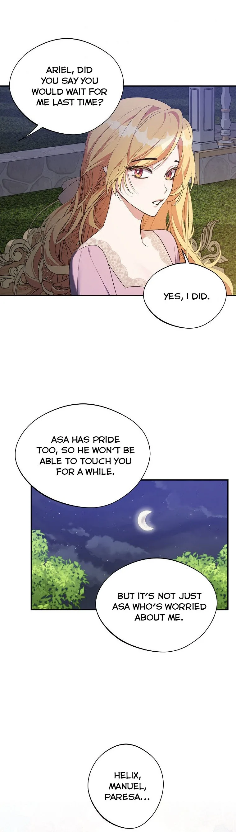 A male protagonist is blocking my way Chapter 34 page 19