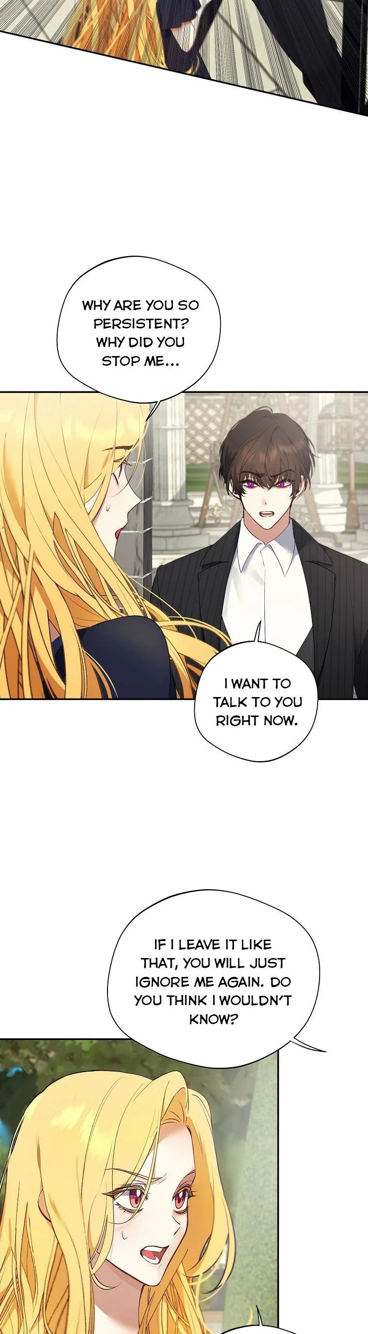 A male protagonist is blocking my way Chapter 42 page 19