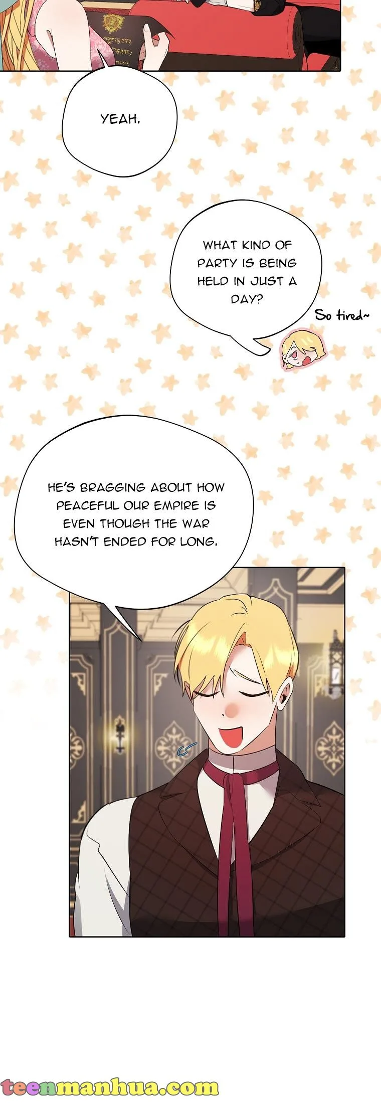 A male protagonist is blocking my way Chapter 47 page 42