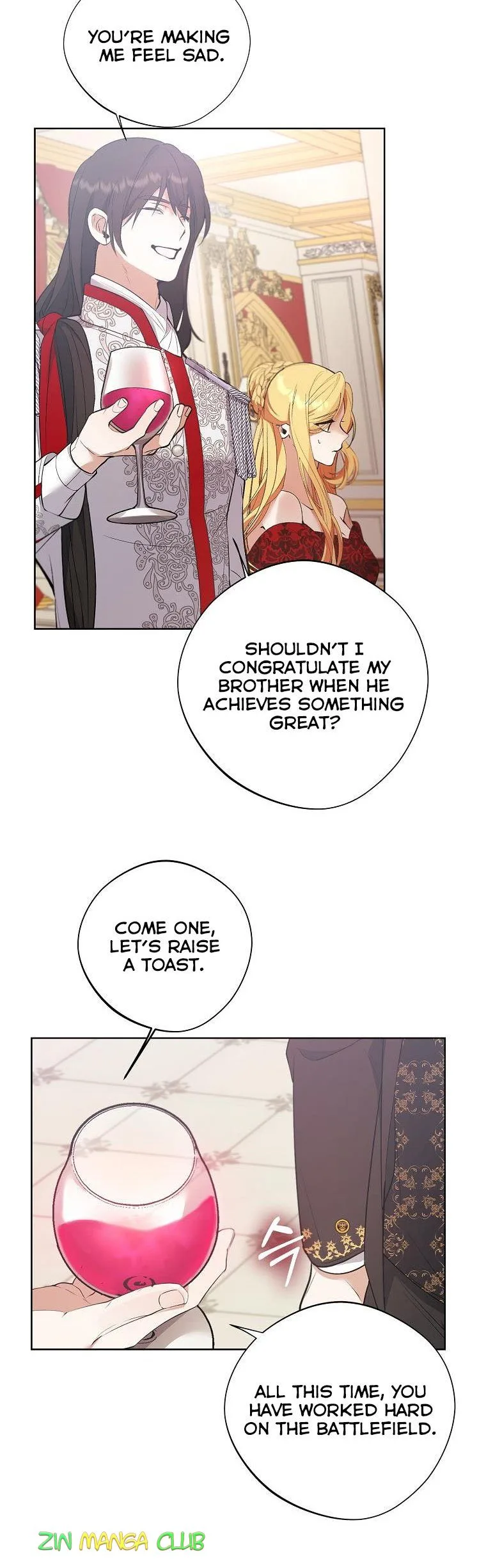 A male protagonist is blocking my way Chapter 49.5 page 14