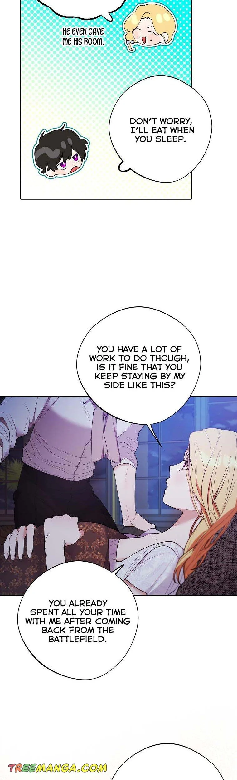 A male protagonist is blocking my way Chapter 51 page 21
