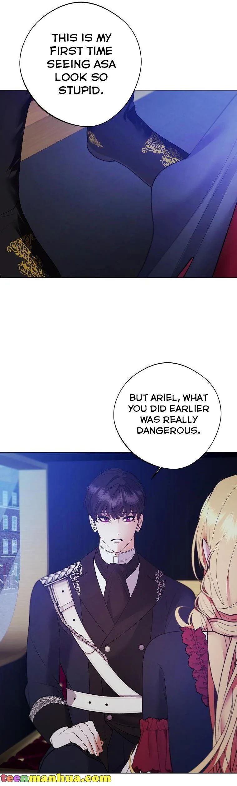 A male protagonist is blocking my way Chapter 54 page 17