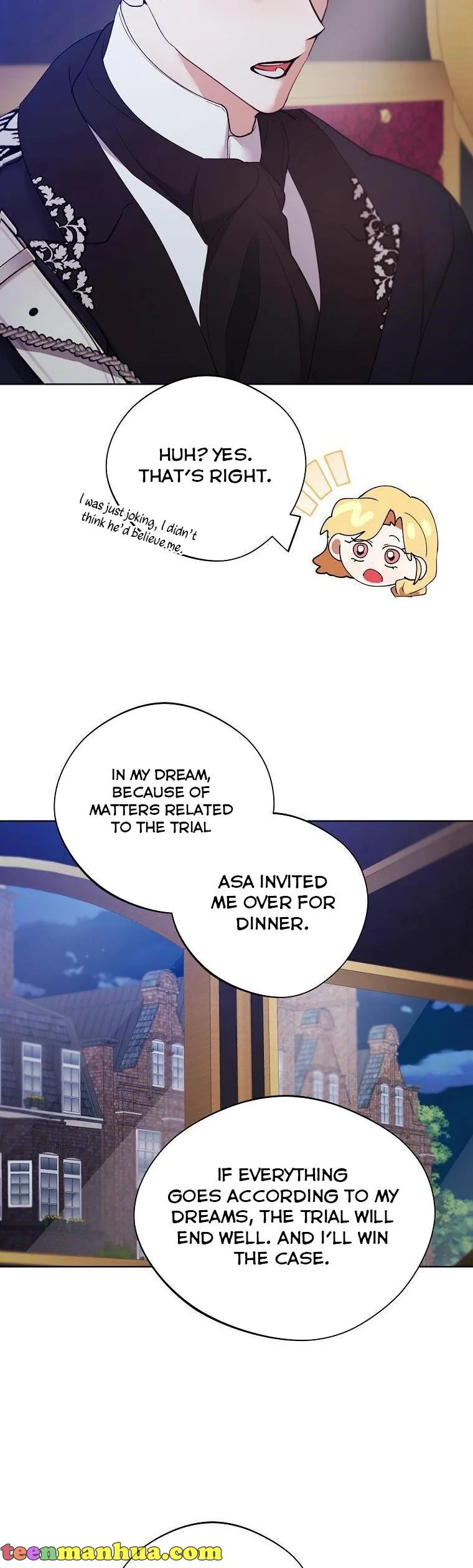 A male protagonist is blocking my way Chapter 54 page 22