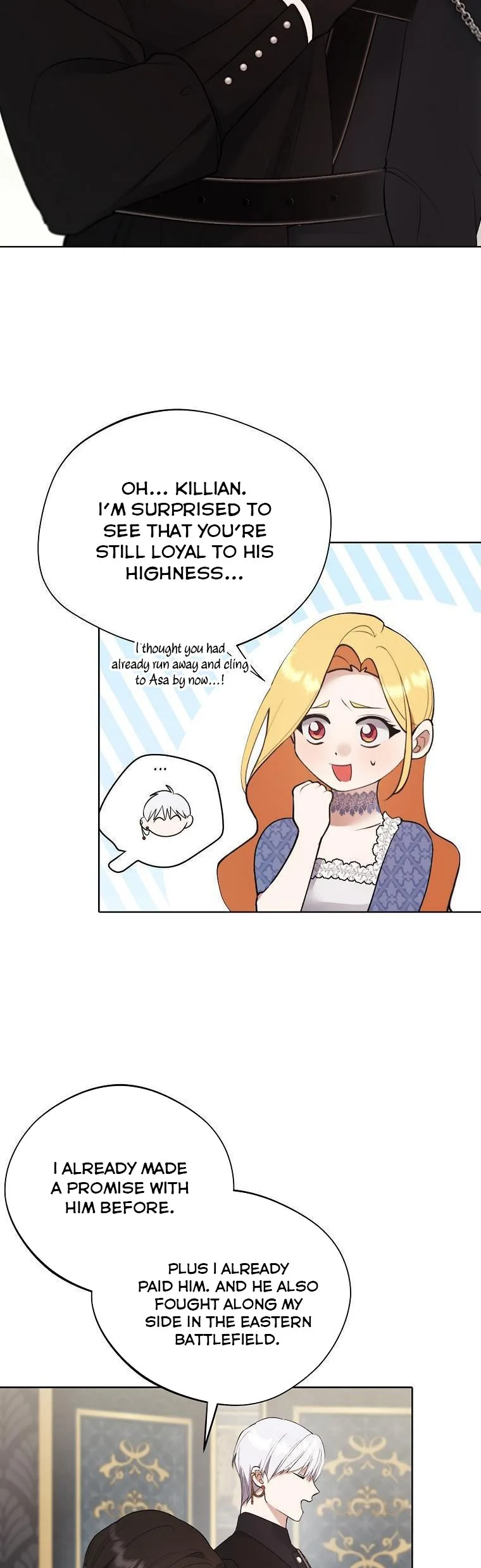 A male protagonist is blocking my way Chapter 55 page 14