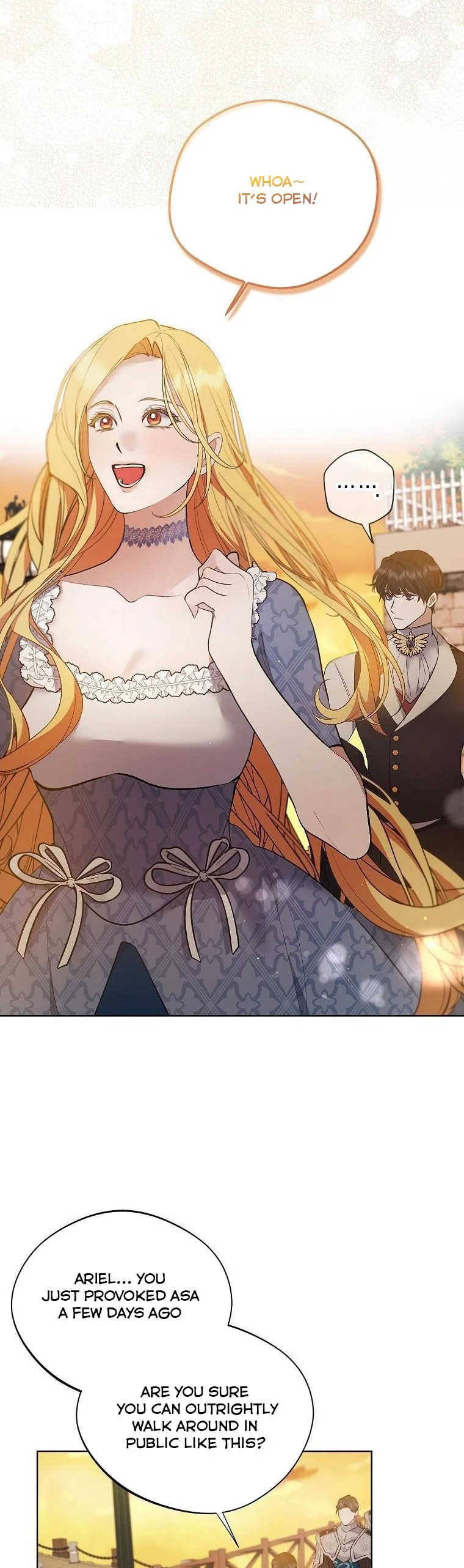 A male protagonist is blocking my way Chapter 55 page 20