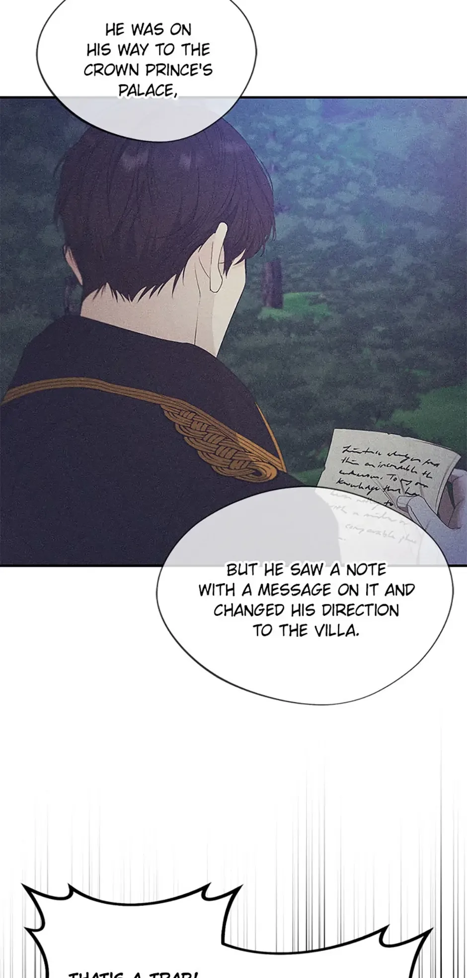 A male protagonist is blocking my way Chapter 70 page 14
