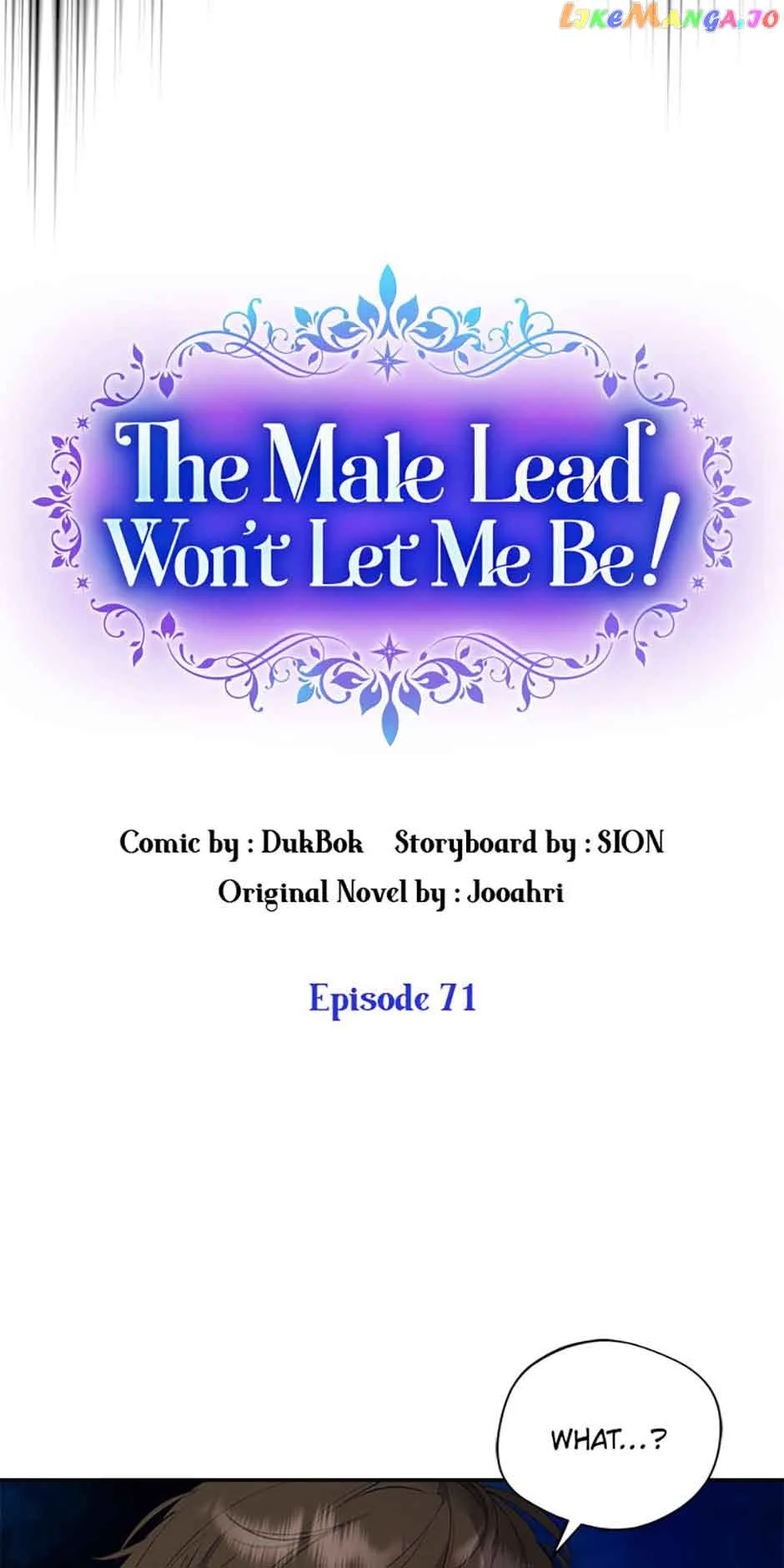 A male protagonist is blocking my way Chapter 71 page 25