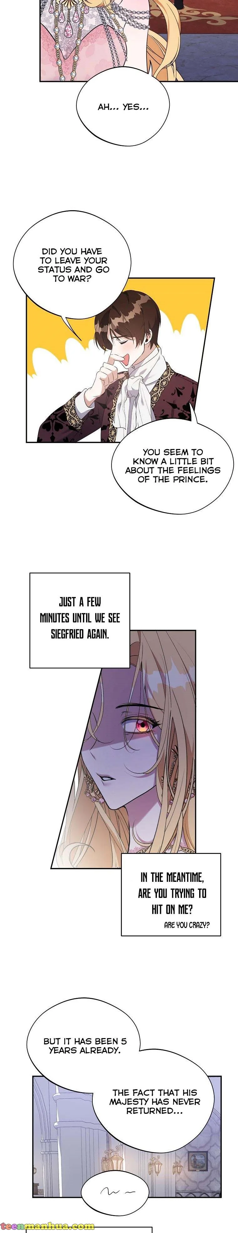 A male protagonist is blocking my way Chapter 38 page 21
