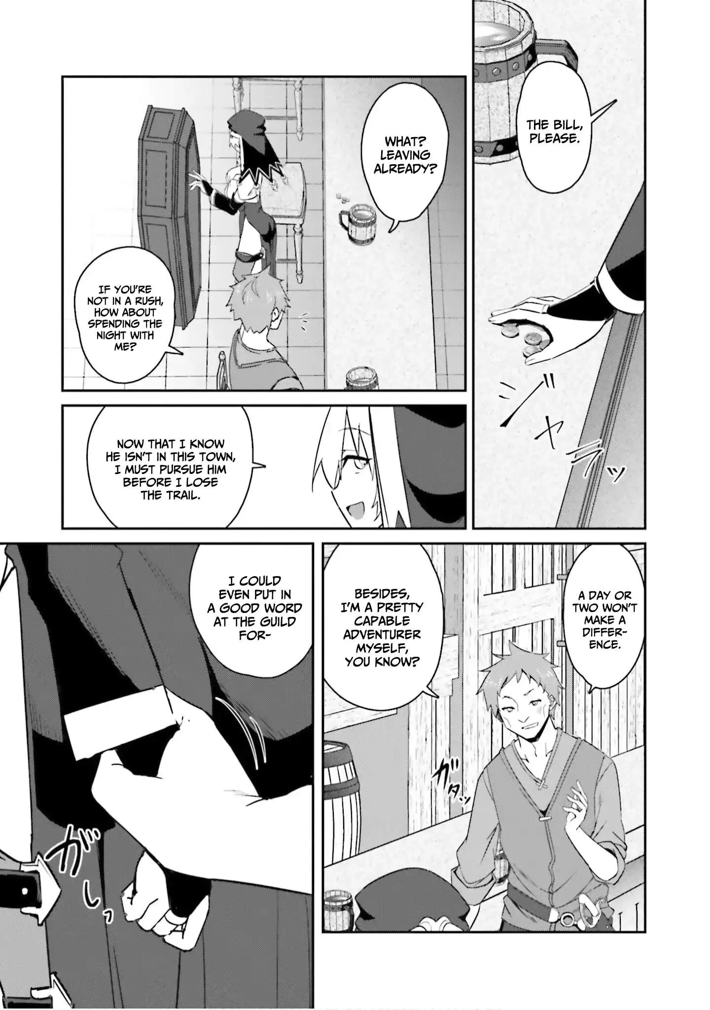 My childhood friend who I used to train swordsmanship with became a slave, so I, as an S-Rank adventurer decided to buy her and protect her. Chapter 24 page 8