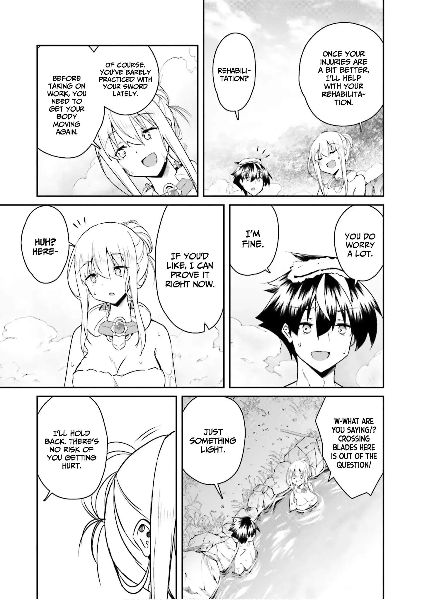 My childhood friend who I used to train swordsmanship with became a slave, so I, as an S-Rank adventurer decided to buy her and protect her. Chapter 24 page 14