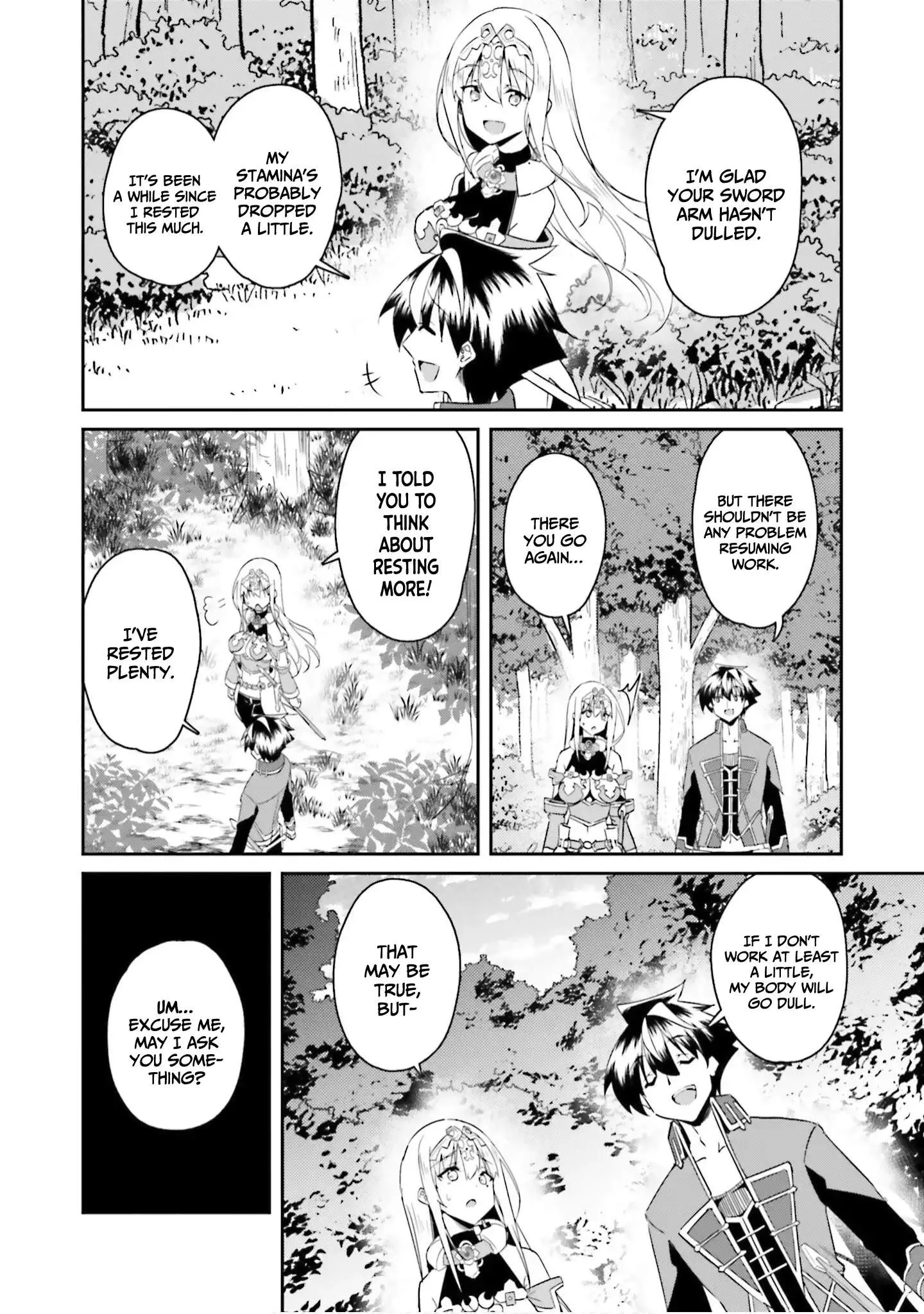 My childhood friend who I used to train swordsmanship with became a slave, so I, as an S-Rank adventurer decided to buy her and protect her. Chapter 24 page 21