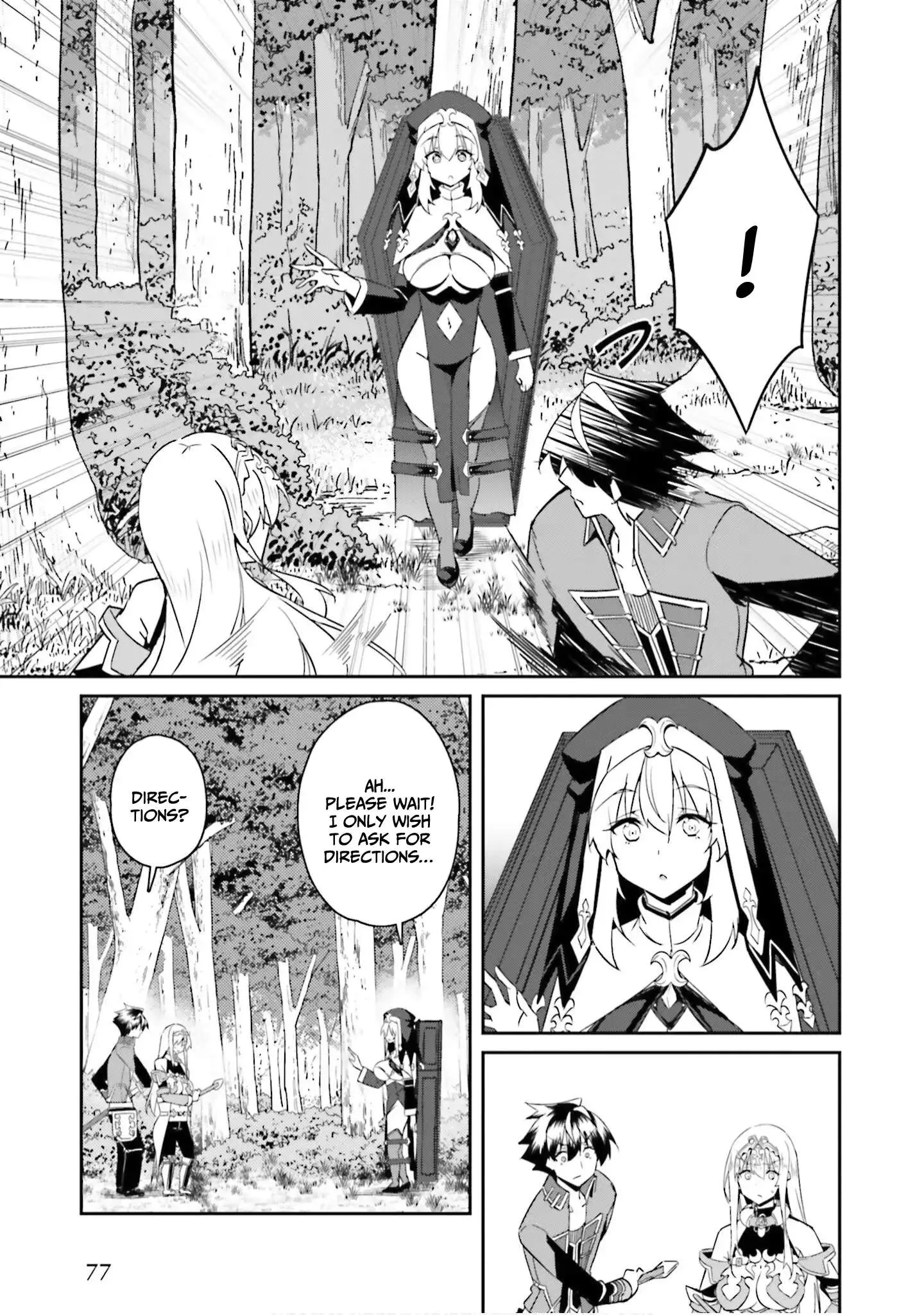 My childhood friend who I used to train swordsmanship with became a slave, so I, as an S-Rank adventurer decided to buy her and protect her. Chapter 24 page 22