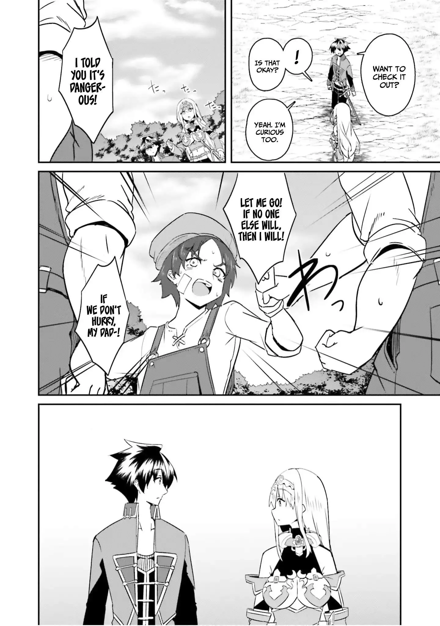 My childhood friend who I used to train swordsmanship with became a slave, so I, as an S-Rank adventurer decided to buy her and protect her. Chapter 24 page 27