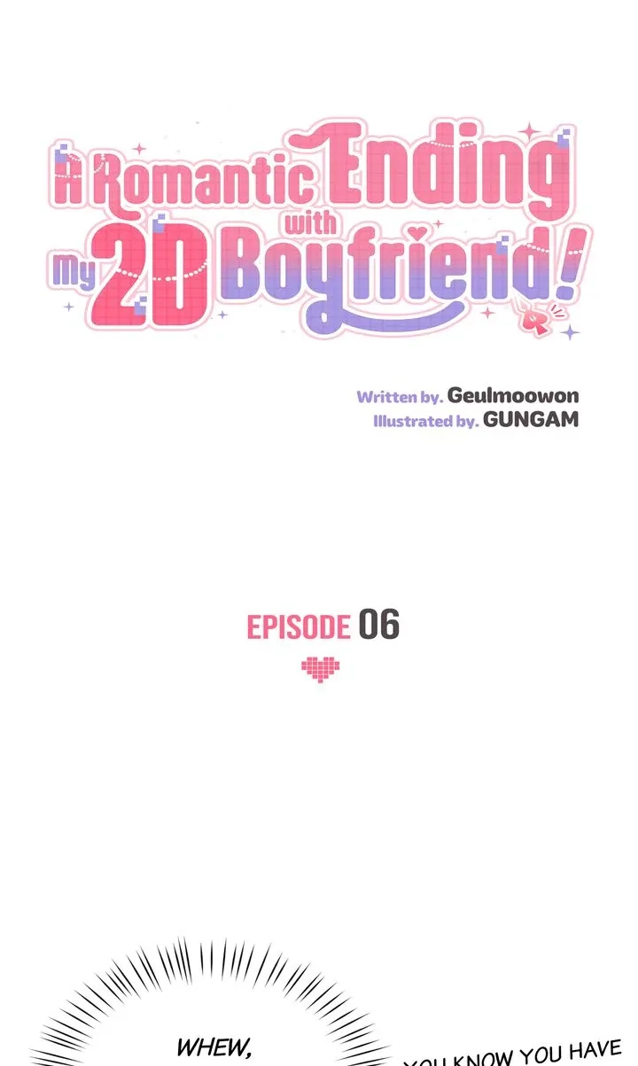 A Romantic Ending with My 2D Boyfriend! Chapter 6 page 9