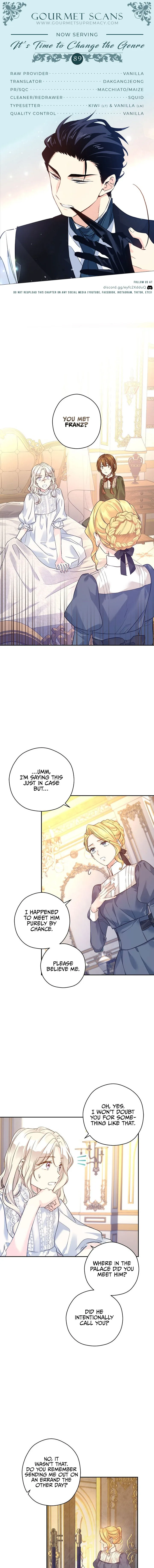 It's Time to Change the Genre Chapter 89 page 2