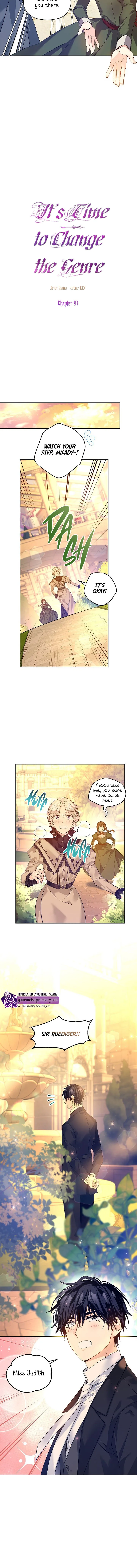 It's Time to Change the Genre Chapter 93 page 3