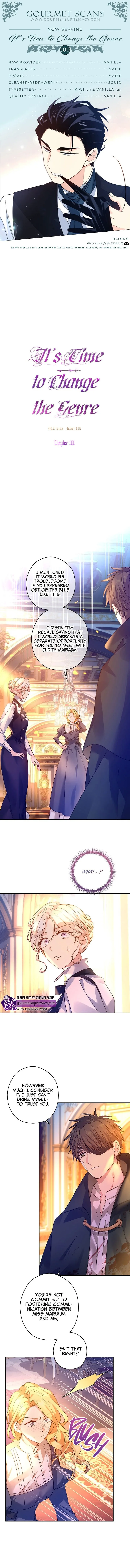 It's Time to Change the Genre Chapter 100 page 2