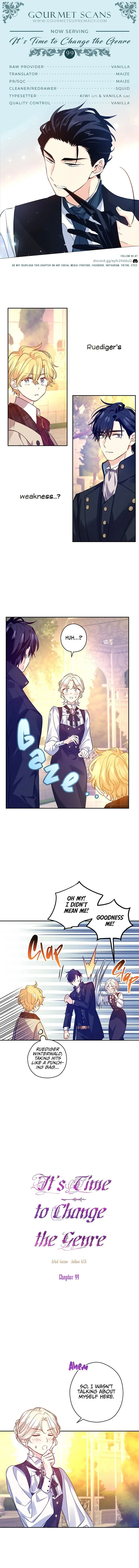 It's Time to Change the Genre Chapter 99 page 2
