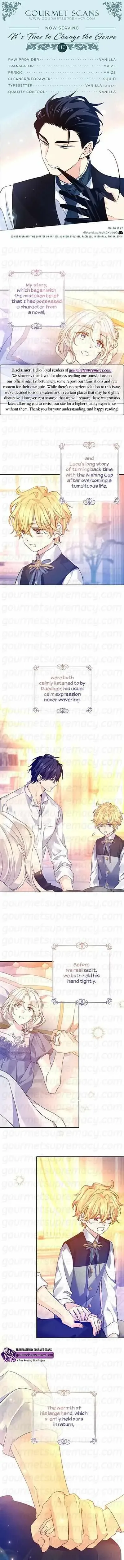 It's Time to Change the Genre Chapter 110 page 2