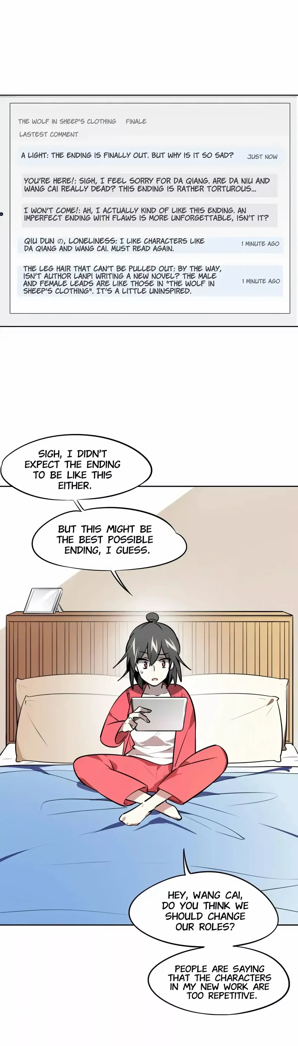 A Sheep in Wolf’s Clothing Chapter 85 page 40