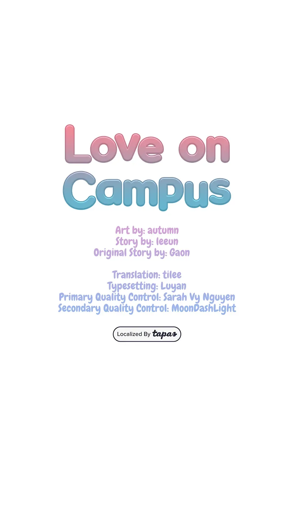 Love on Campus Chapter 6 page 33
