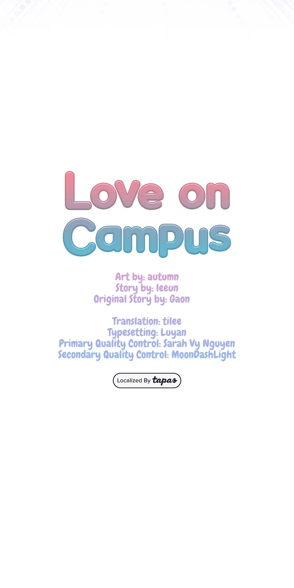 Love on Campus Chapter 64 page 15