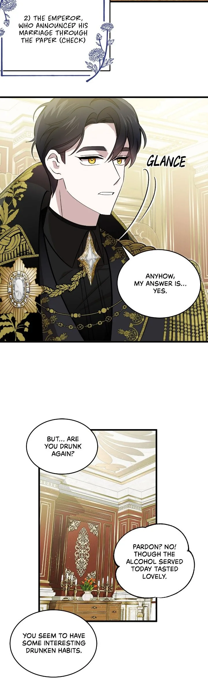 A Tipsy Marriage Proposal for the Emperor Chapter 7 page 3
