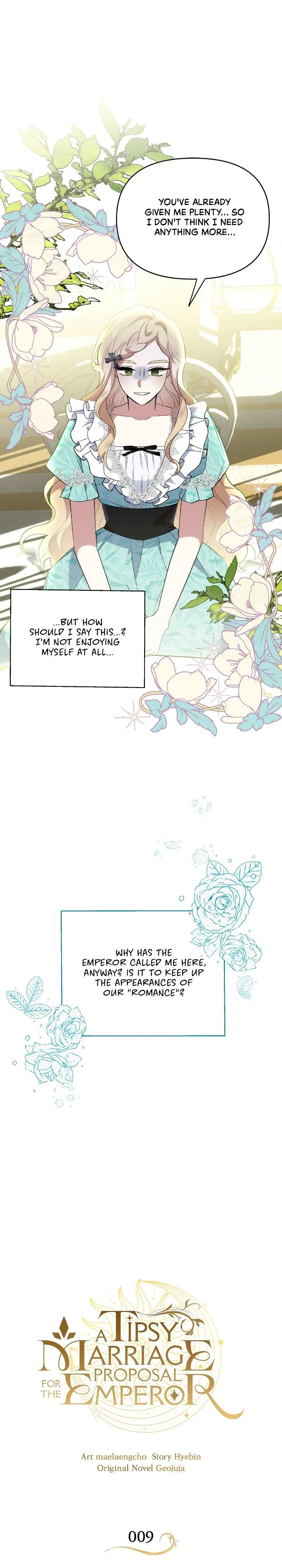 A Tipsy Marriage Proposal for the Emperor Chapter 9 page 4