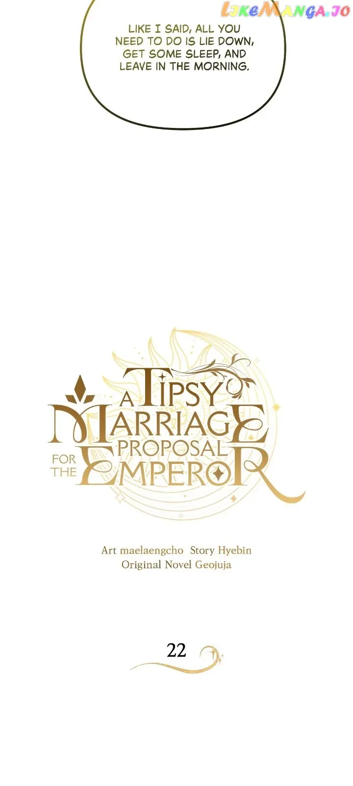A Tipsy Marriage Proposal for the Emperor Chapter 22 page 4