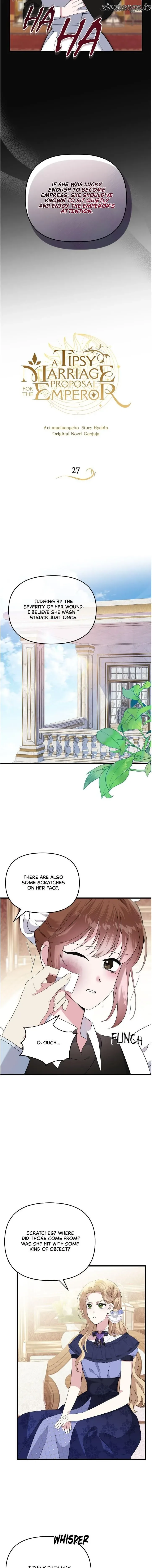 A Tipsy Marriage Proposal for the Emperor Chapter 27 page 3