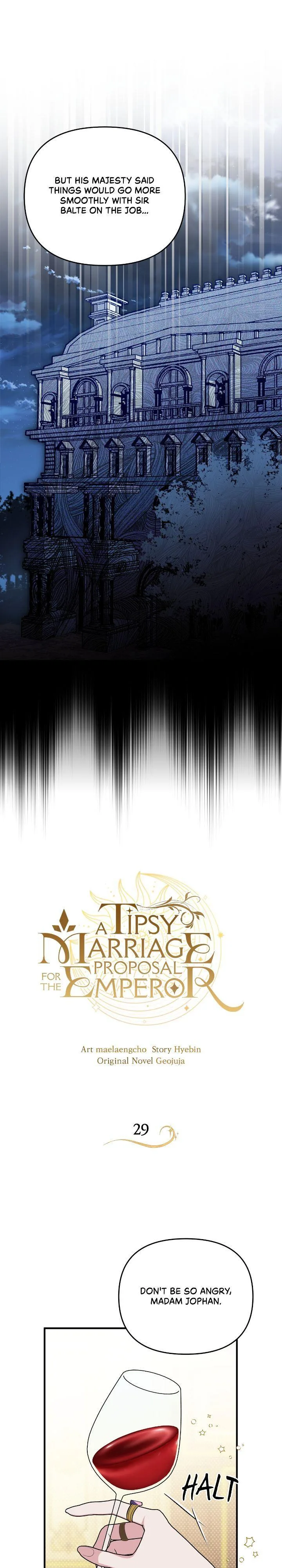 A Tipsy Marriage Proposal for the Emperor Chapter 29 page 8