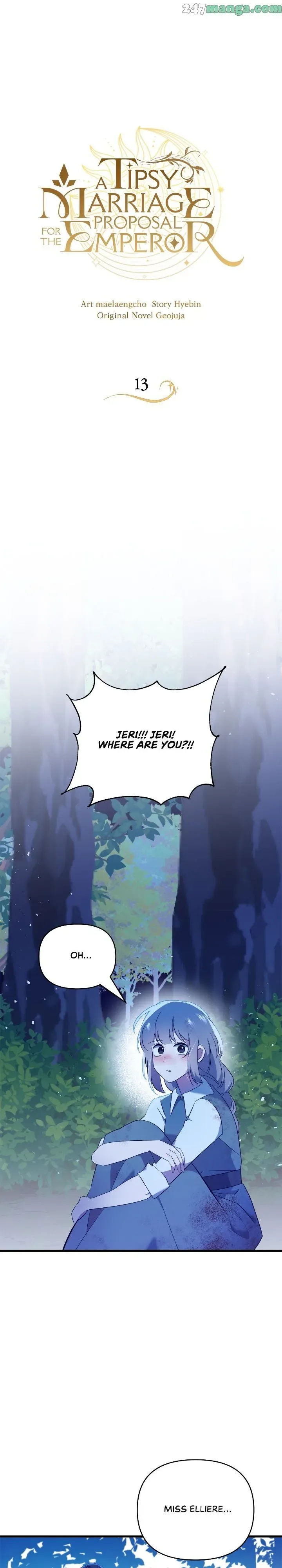 A Tipsy Marriage Proposal for the Emperor Chapter 13 page 2