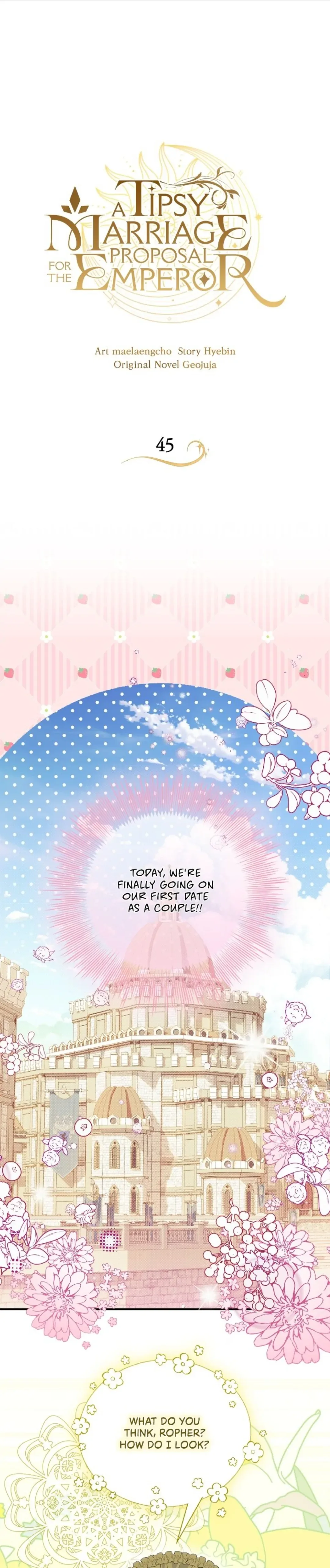 A Tipsy Marriage Proposal for the Emperor Chapter 45 page 2