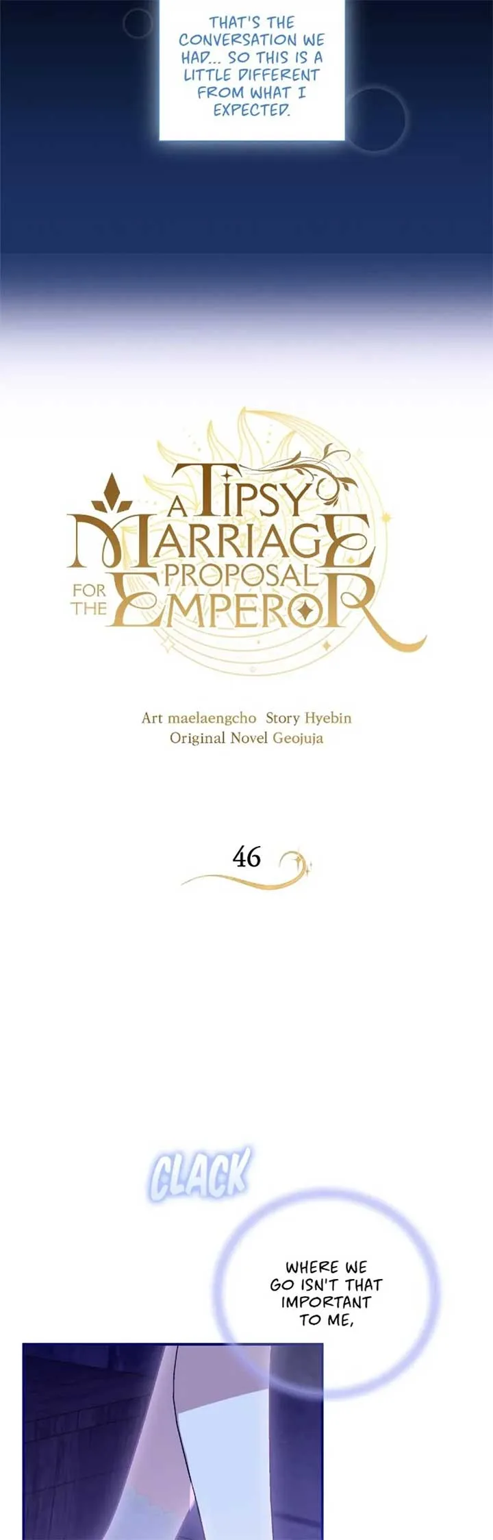 A Tipsy Marriage Proposal for the Emperor Chapter 46 page 4