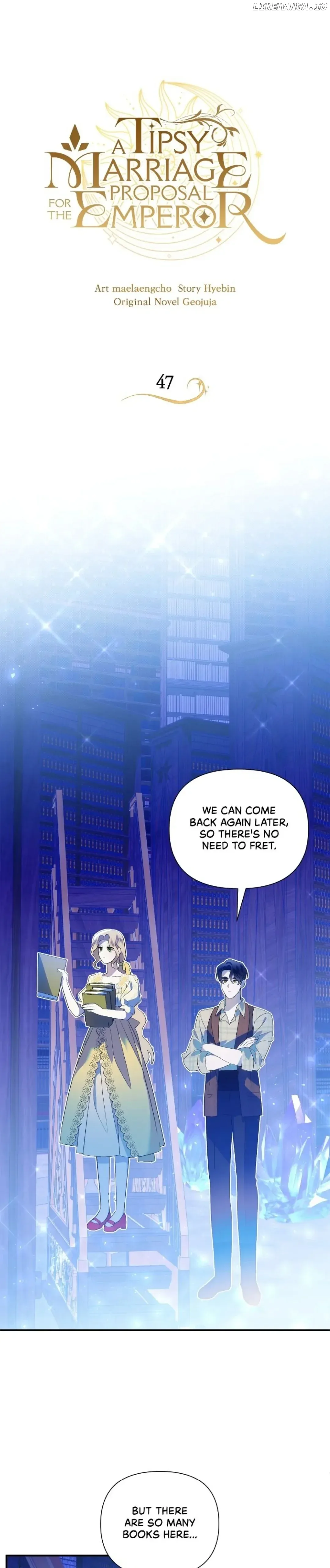 A Tipsy Marriage Proposal for the Emperor Chapter 47 page 8