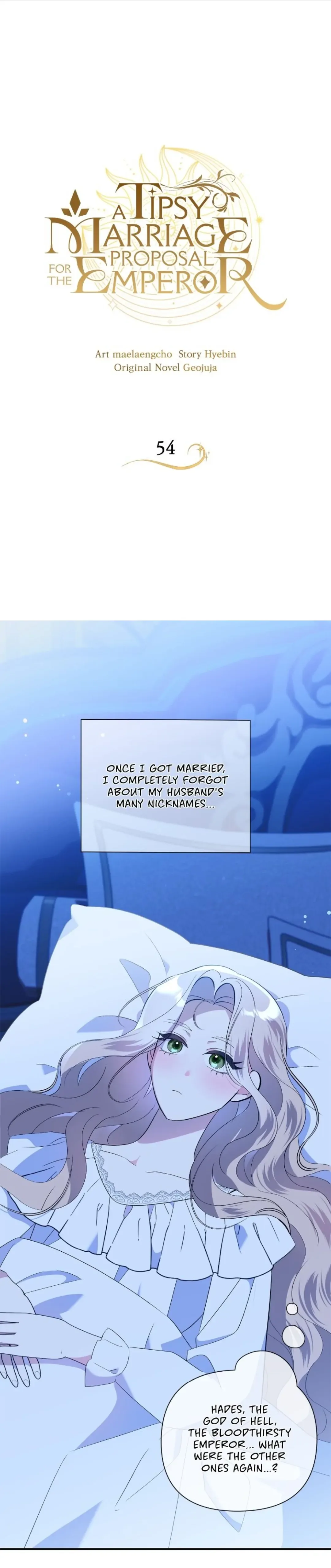 A Tipsy Marriage Proposal for the Emperor Chapter 54 page 2