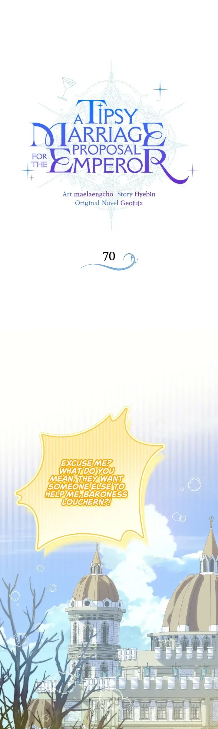 A Tipsy Marriage Proposal for the Emperor Chapter 70 page 2