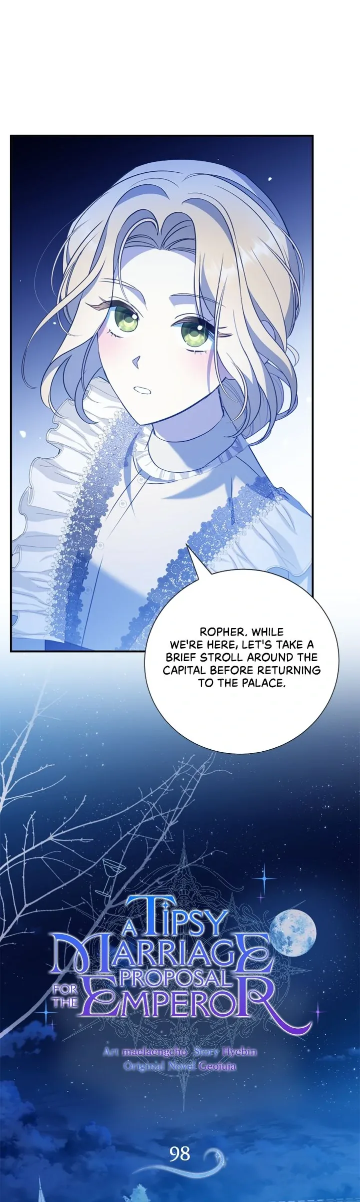 A Tipsy Marriage Proposal for the Emperor Chapter 99 page 13