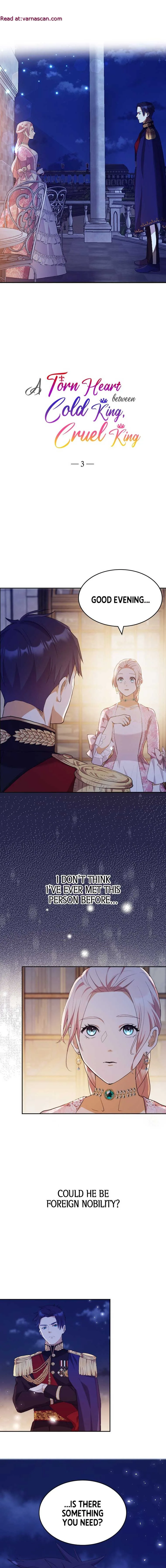 A Torn Heart between Cold King, Cruel King Chapter 3 page 2
