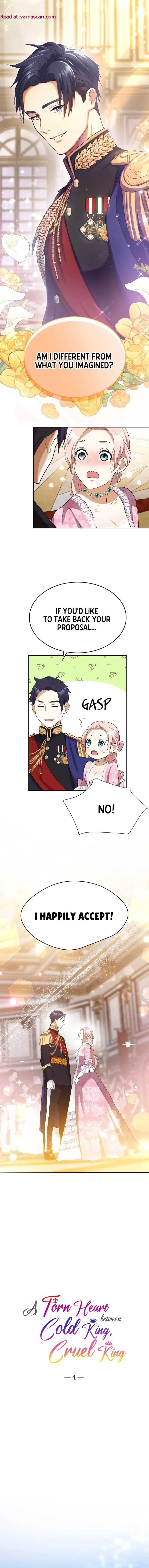 A Torn Heart between Cold King, Cruel King Chapter 4 page 3