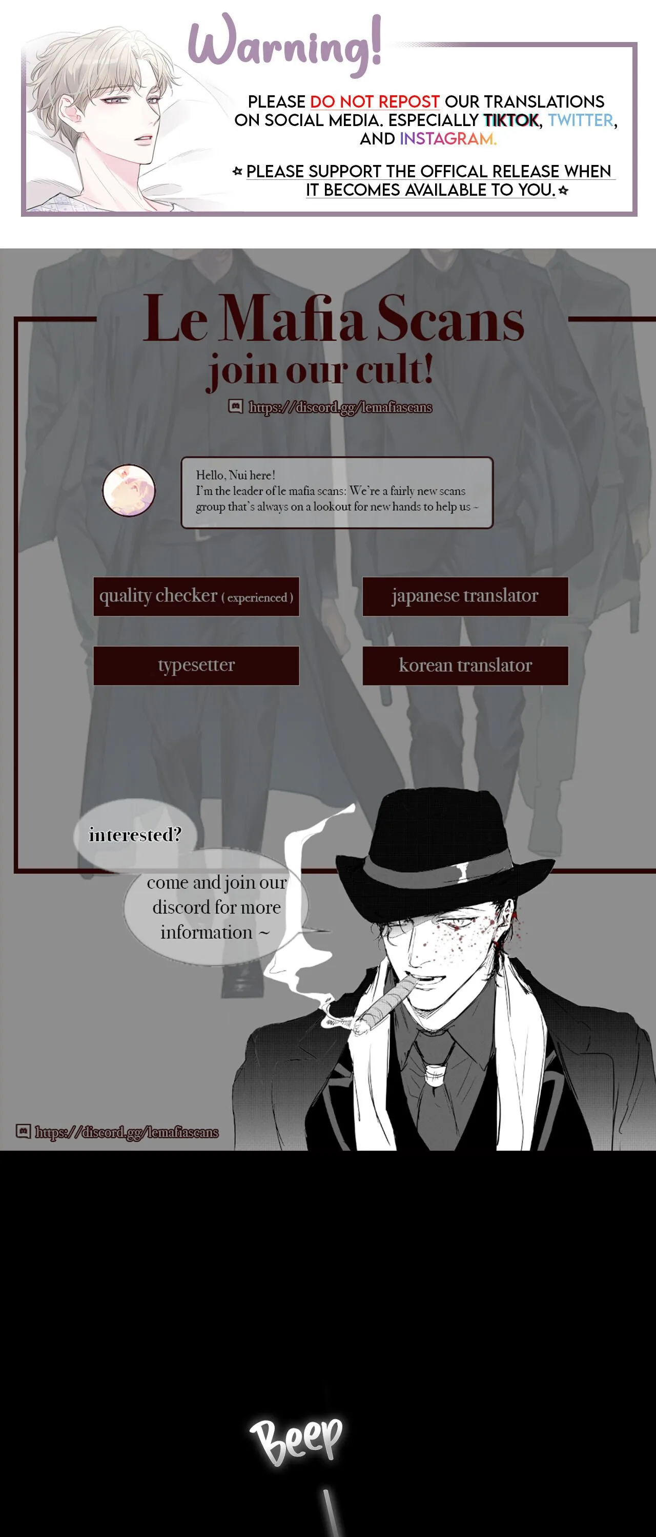 Monochrome Rumor Chapter 7 page 2
