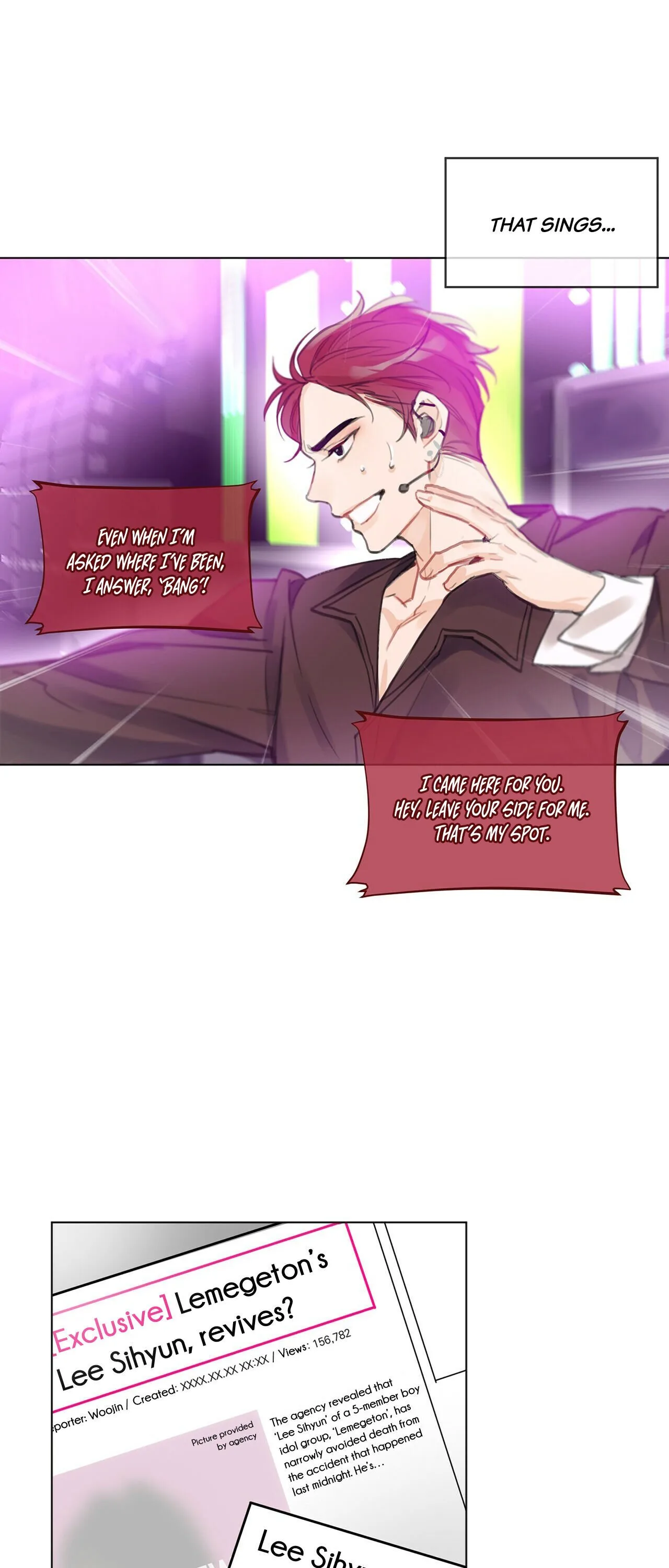 Monochrome Rumor Chapter 0 page 19
