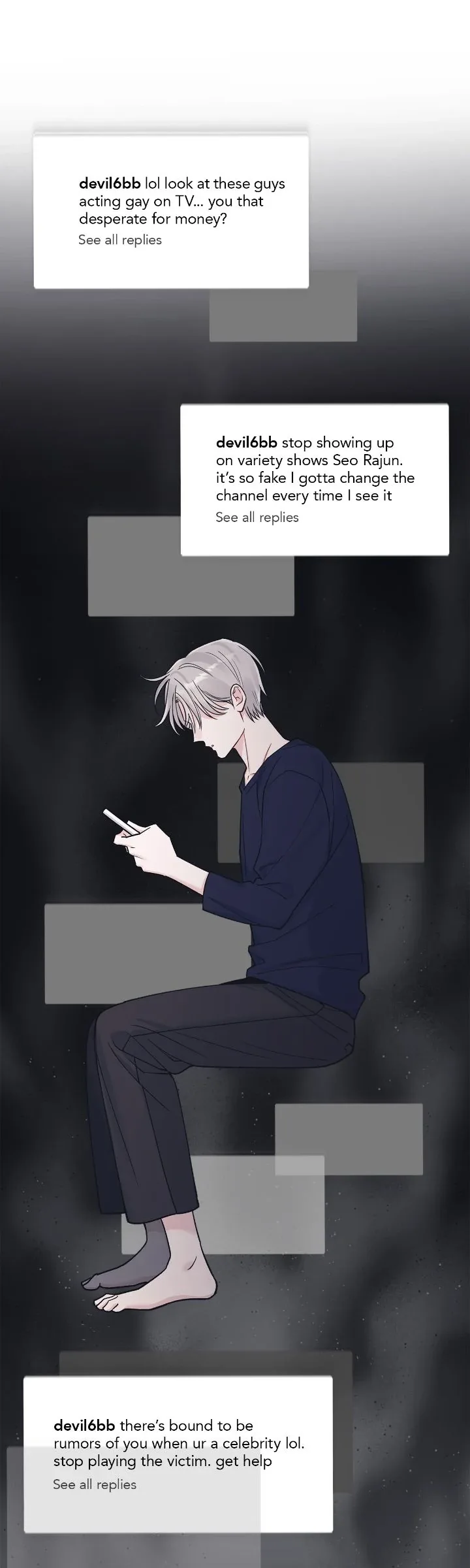 Monochrome Rumor Chapter 111 page 17
