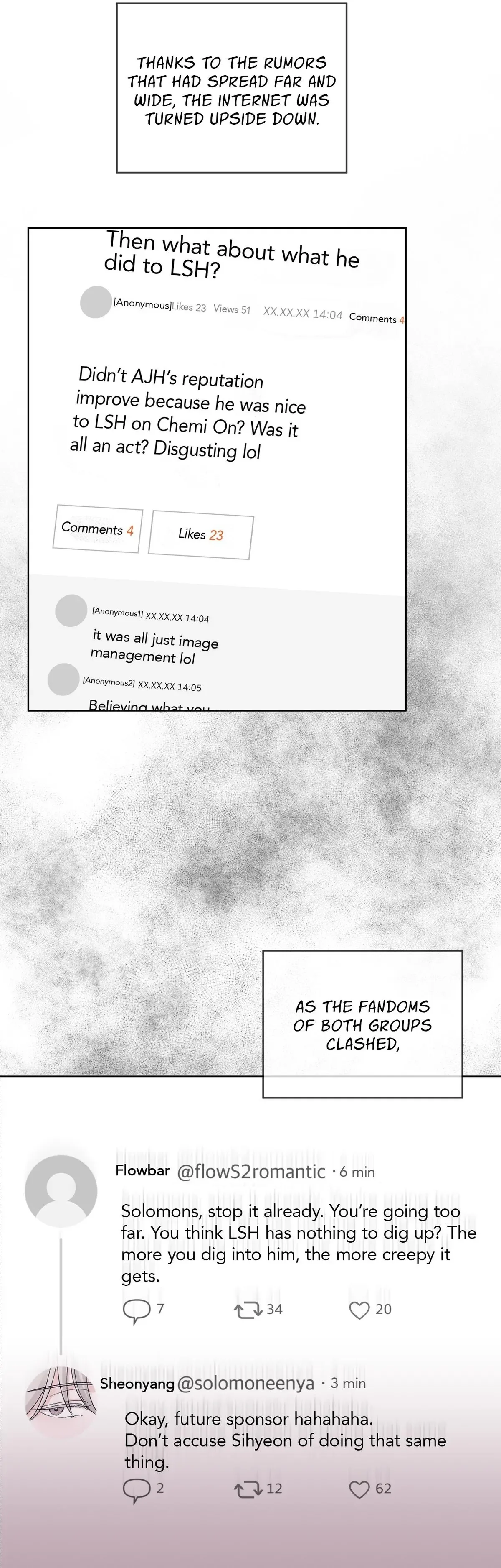 Monochrome Rumor Chapter 138 page 26