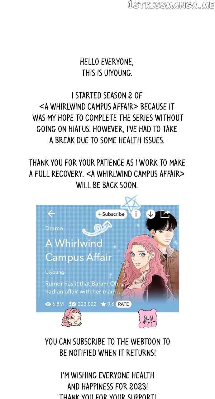 A Whirlwind Campus Affair Chapter 60 page 52
