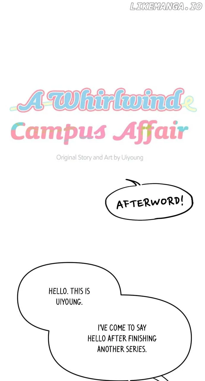 A Whirlwind Campus Affair Chapter 97 page 2