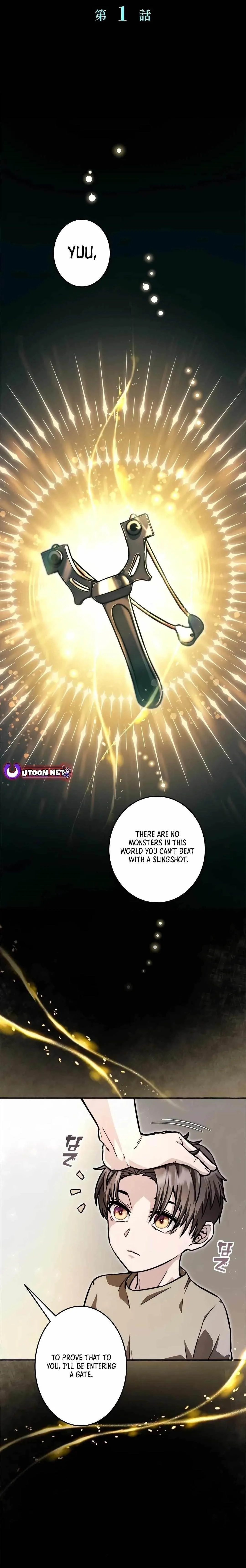 About How I, With Only Magical Power of 0.06, Became the Strongest Hunter With Just My Skill Level and Proved the Greatness of the Slingshot Chapter 1 page 2