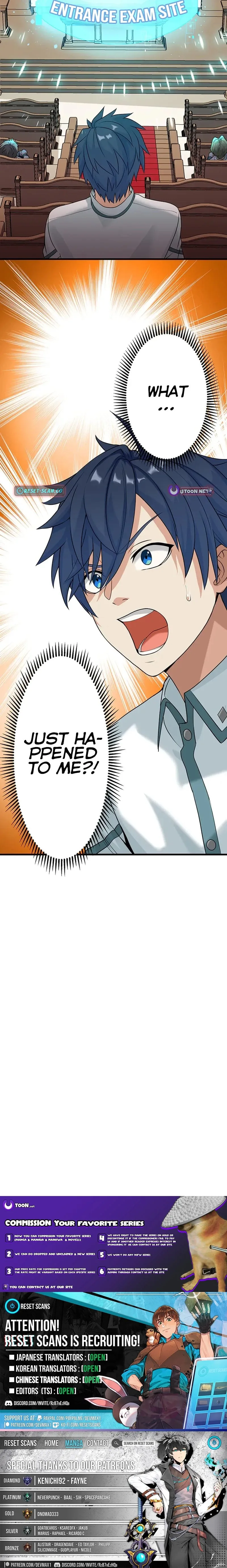 Academic Supremacy Academia: The F‑Rank Supply Officer Reincarnates as the Legendary Greatest Mage Chapter 1 page 22