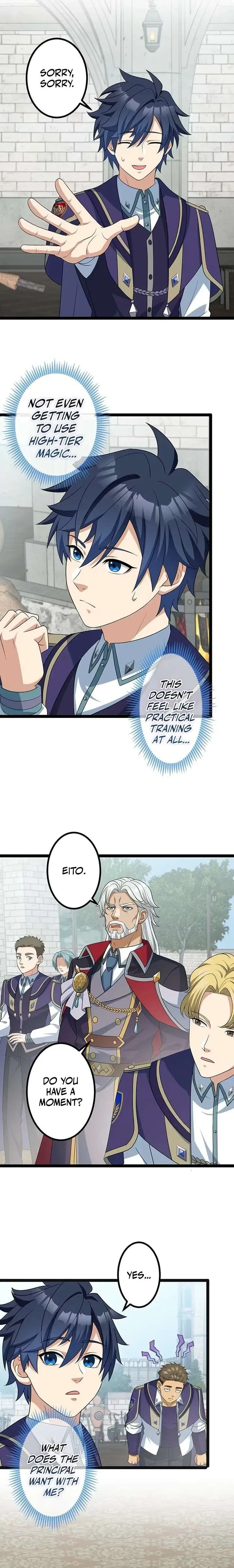 Academic Supremacy Academia: The F‑Rank Supply Officer Reincarnates as the Legendary Greatest Mage Chapter 25 page 2
