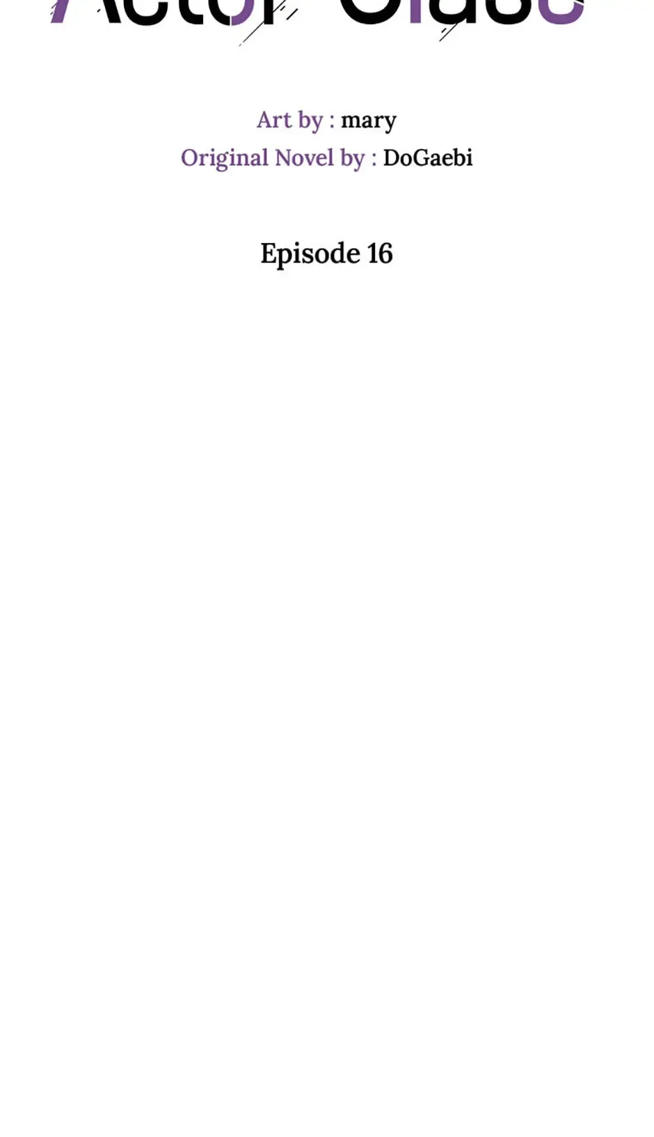 Actor Class Chapter 16 page 12